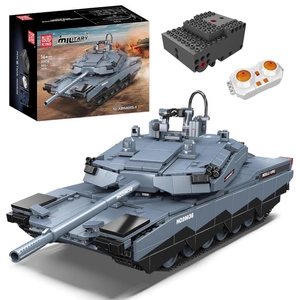 Czołg Abrams RC Zdalnie Sterowany Model 1192 Klocki