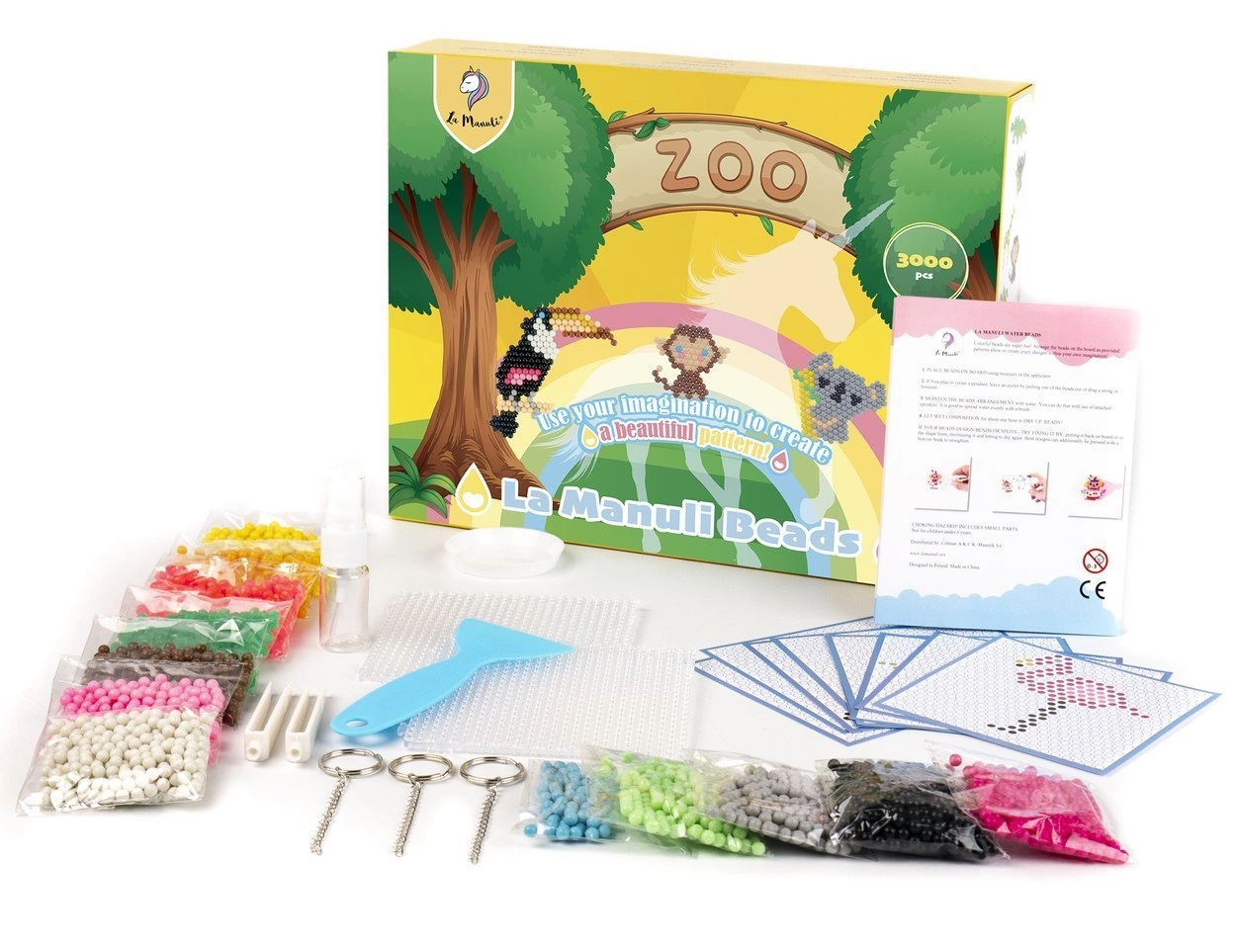 Koraliki Wodne La Manuli - Zestaw ZOO