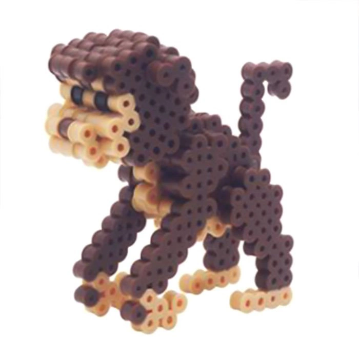 Słoń, Małpka i Renifer z Koralików do Prasowania 3D