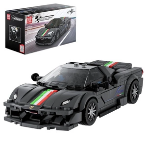 Włoski Supersamochód – Kompaktowy Styl w 358 Elementach