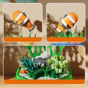 Pozytywka z Błazenkiem 426 Klocków Świecąca Dekoracja