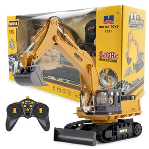 Zdalnie Sterowana Koparka Gąsienicowa RC 1531 2w1 Spychacz