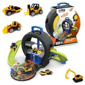 Garaż na resoraki 2-Piętrowy Parking Winda - Budowa