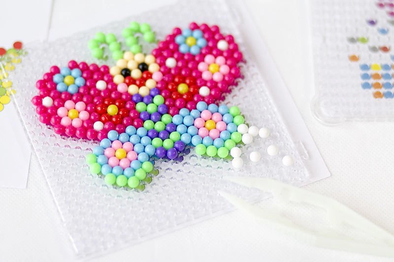 Koraliki Wodne Szablony 6x + 4x Podkładka do koralików wodnych