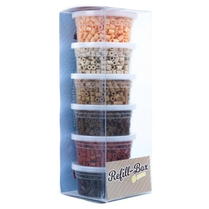 KORALIKI DO PRASOWANIA - ODCIENIE BRĄZOWEGO 3000 SZTUK