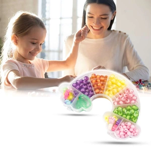 Koraliki do robienia Biżuterii Bransoletek Tęcza