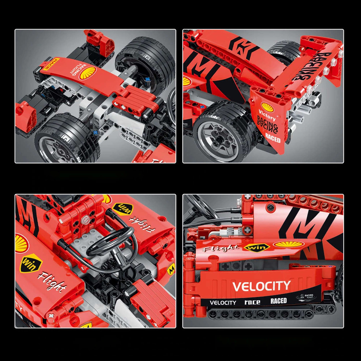 Klocki Technic Bolid F1 RC na Pilota