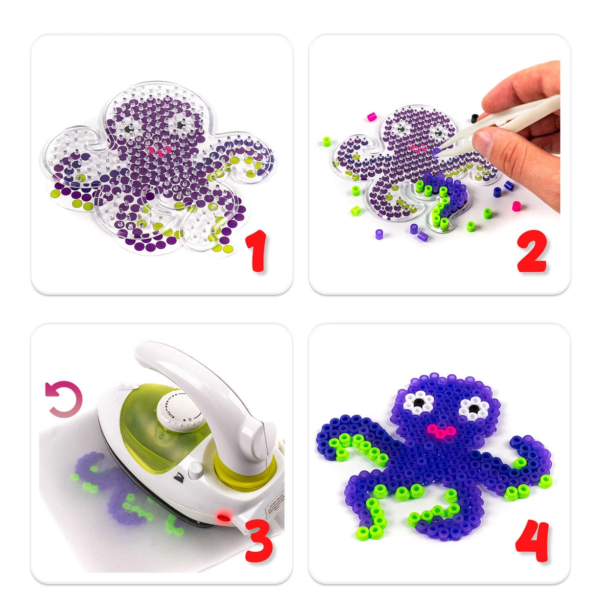 Koraliki do prasowania Zestaw Happy Christmas