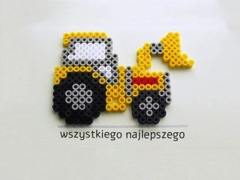 2 przezroczyste uniwersalne szablony do koralików MAXI