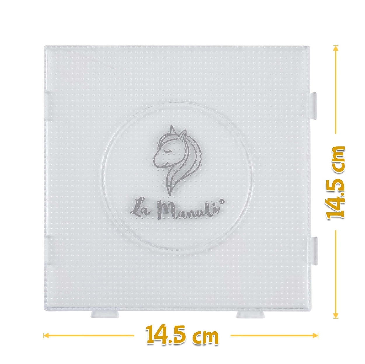 La Manuli 4x PODKŁADKI do Koralików do Prasowania Mini