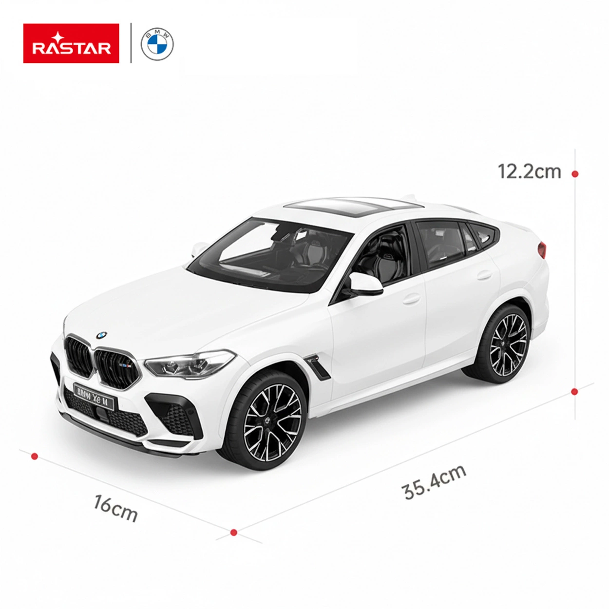 Auto RASTAR 99200 R/C 1:14 BMW X6 M