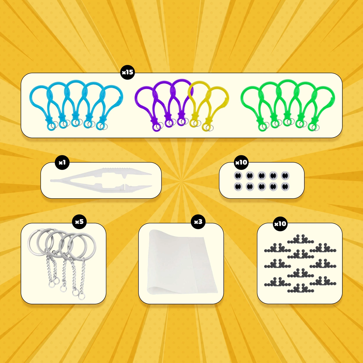 Zestaw koralików do prasowania Benny Beads