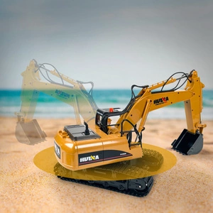 Zdalnie Sterowana Koparka Gąsienicowa RC 3w1