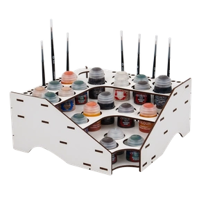 Narożny Organizer Stojak na Farby Citadel Vallejo FolkArt Warhammer 40K