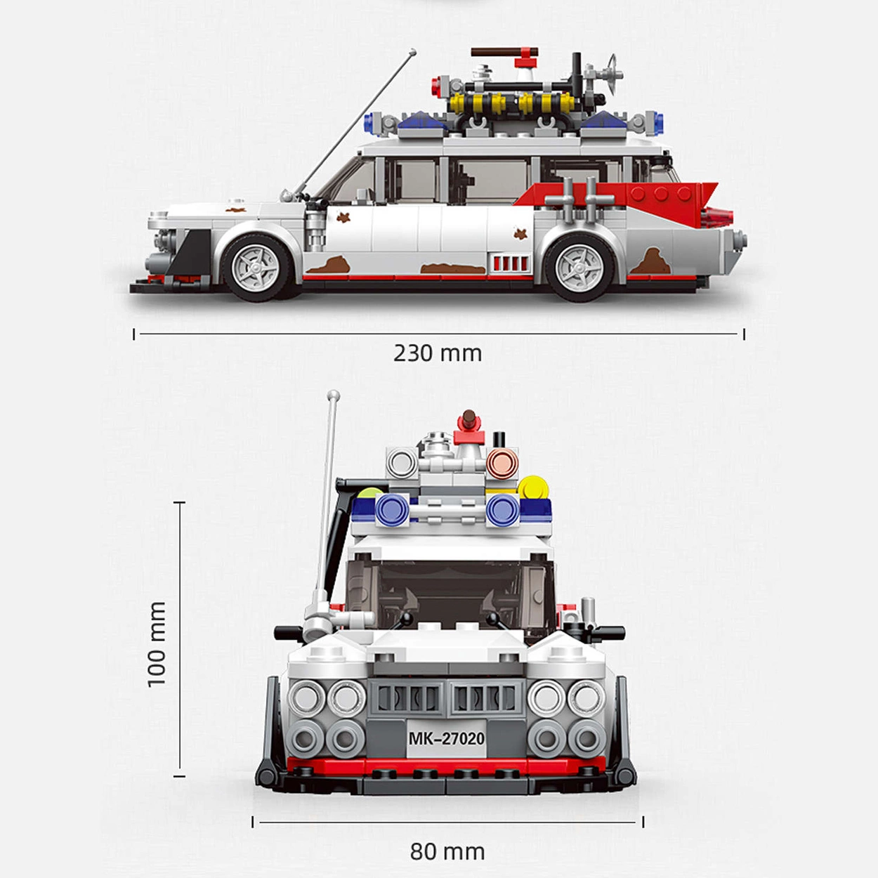 Klocki Technic Ghostbusters Pojazd 603 ele
