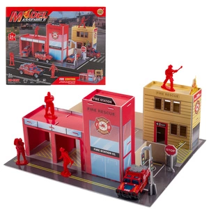 Straż Pożarna Puzzle 3D dla Dzieci z Resorakiem Trójwymiarowa Układanka