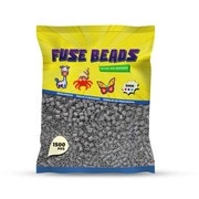 Koraliki do prasowania SZARE 1500 szt Benny Beads