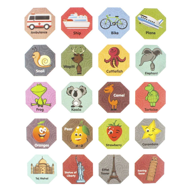 Klocki Magnetyczne - Light Magnetic Blocks 49 elementów