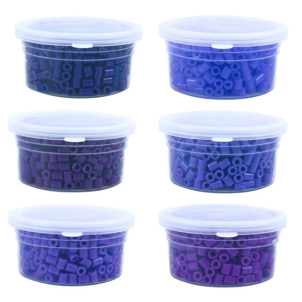 Koraliki do prasowania 3000 szt Odcienie Fioletowego