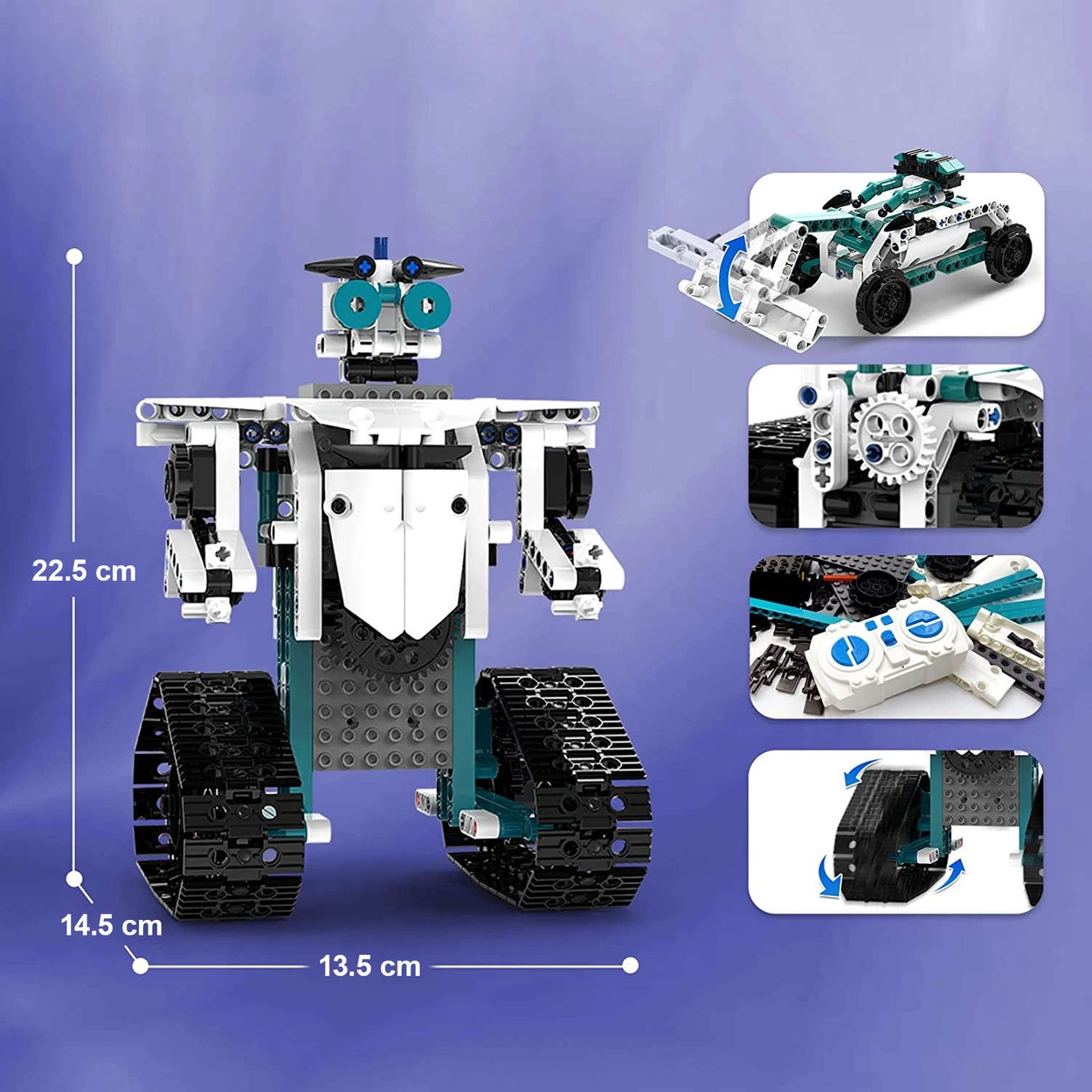 Klocki Technic - Zdalnie Sterowany Robot Edukacyjny 13w1