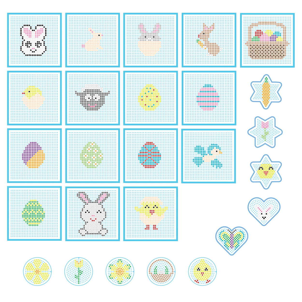 Koraliki do prasowania Zestaw Wielkanocny