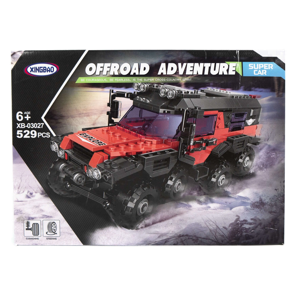 OUTLET Klocki Technic dla Chłopca Auto Terenówka Off-Road 529 ele