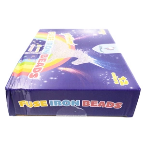 OUTLET Zniszczone opakowanie Koraliki Brokatowe 12 Kolorów