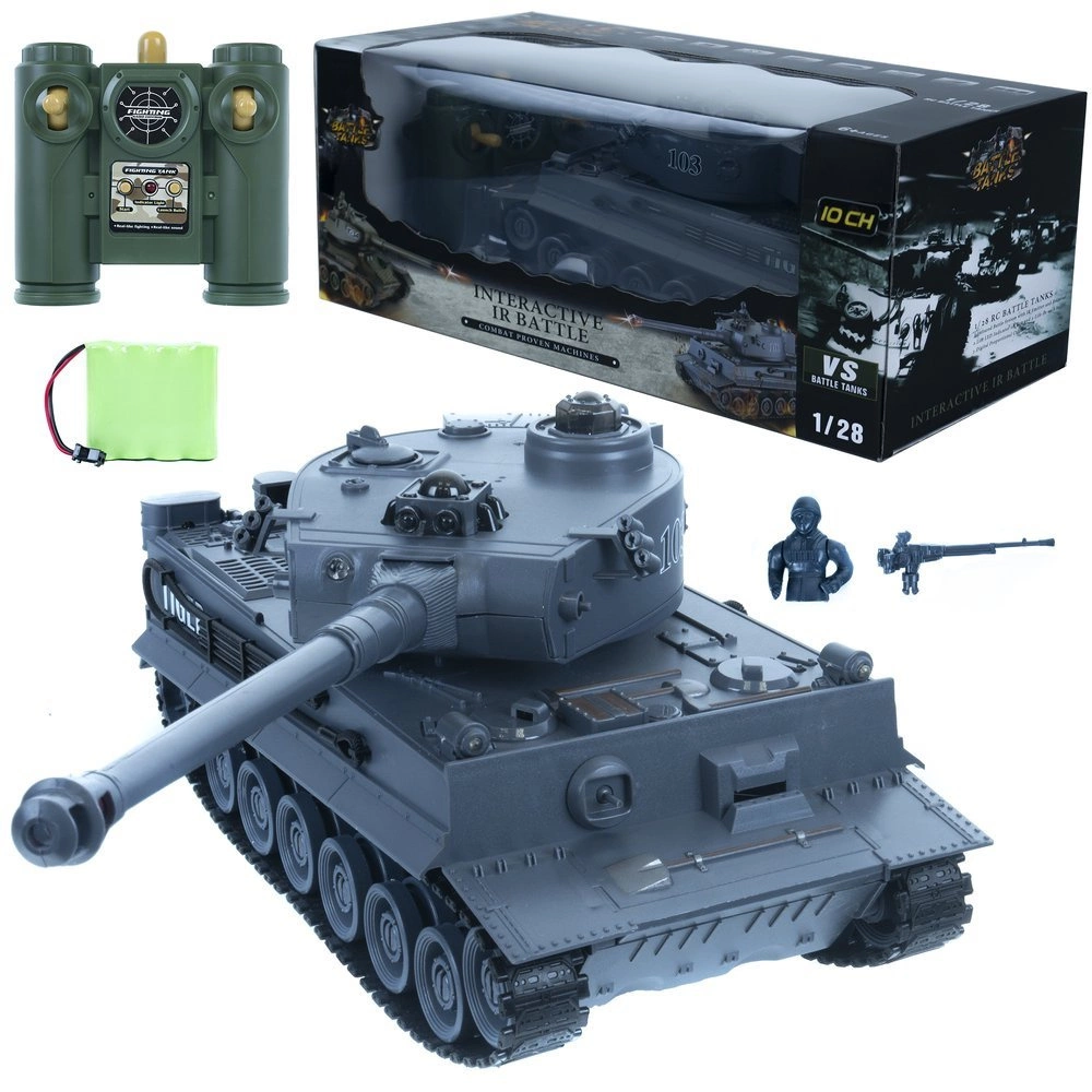 Zdalnie Sterowany Czołg - BITWA CZOŁGÓW - Tiger 103 1:28 10CH 2.4Ghz