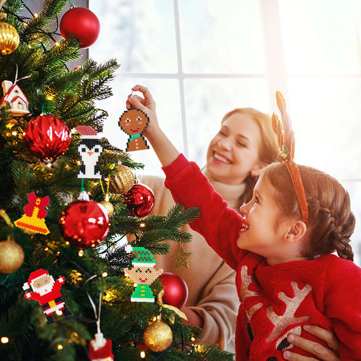 Koraliki do prasowania Zestaw Happy Christmas