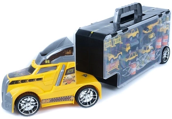 Transporter Ciężarówka Z Resorakami Laweta + WYRZUTNIA