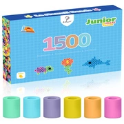 Koraliki do prasowania 1500 szt Junior Maxi Pastelowe