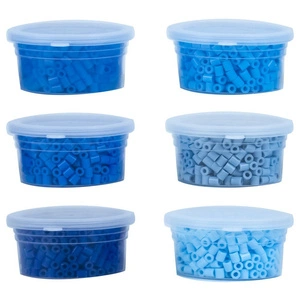 Koraliki do prasowania 3000 szt Odcienie Niebieskiego