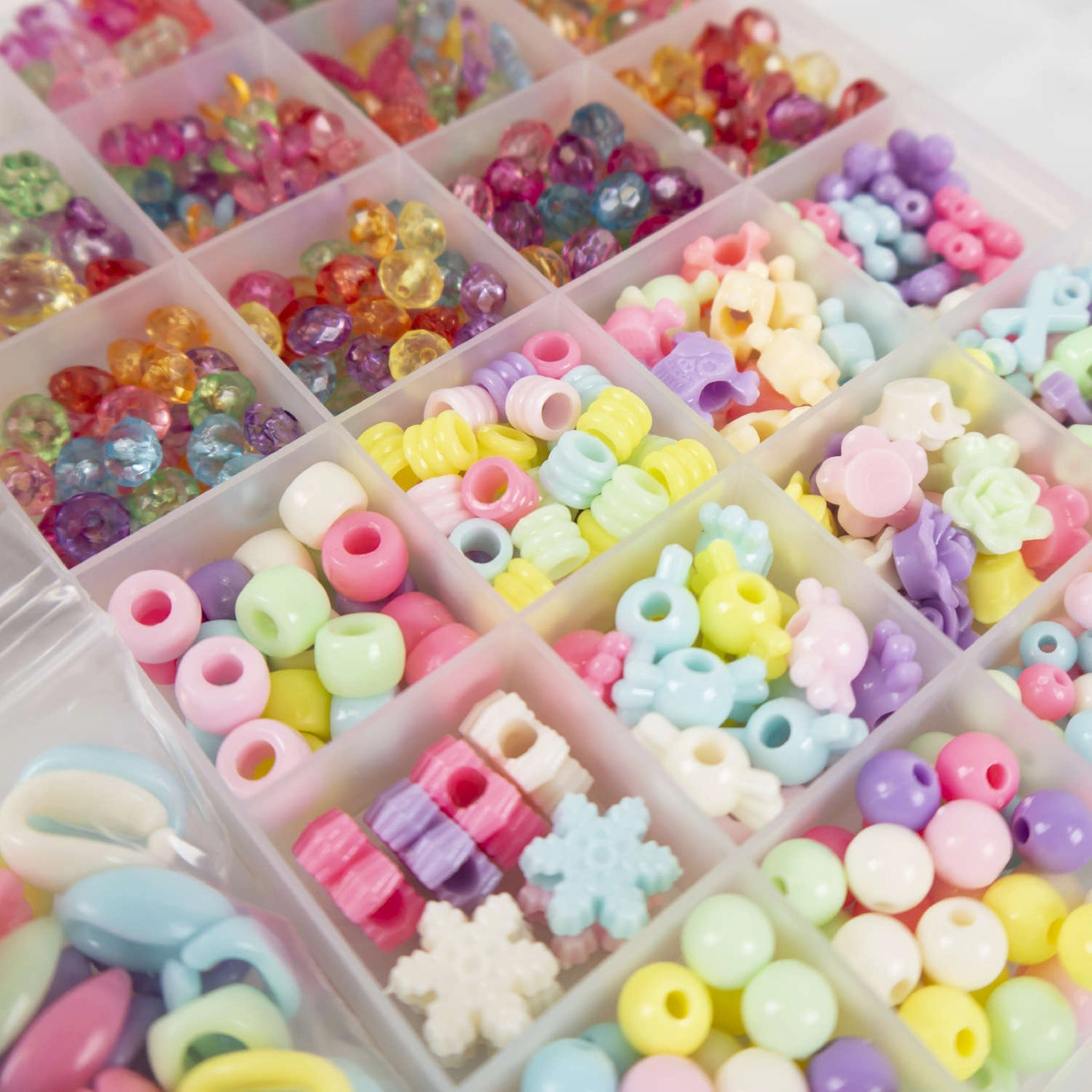 Koraliki do Robienia Biżuterii Bransoletek Zestaw