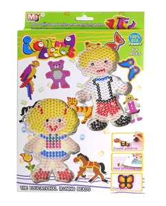 Koraliki do prasowania + 2 szablony dzieci pinceta