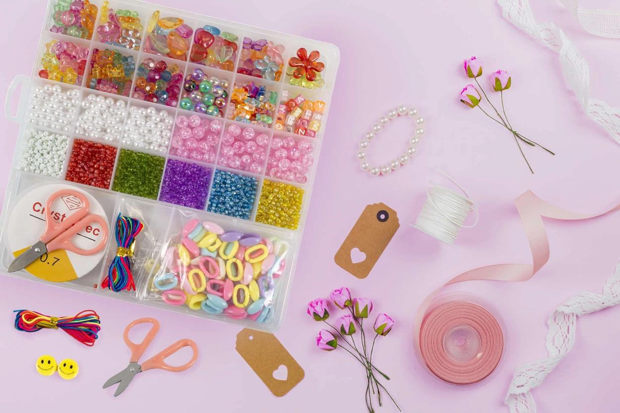 Koraliki do Robienia Biżuterii Kreatywny Zestaw