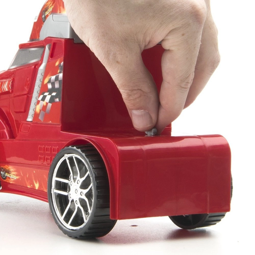 Ciężarówka Laweta Auta 10 RESORAKÓW + WYRZUTNIA