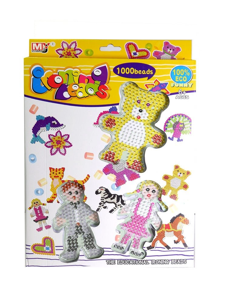 Koraliki do prasowania 3 szablony 1000 koralików