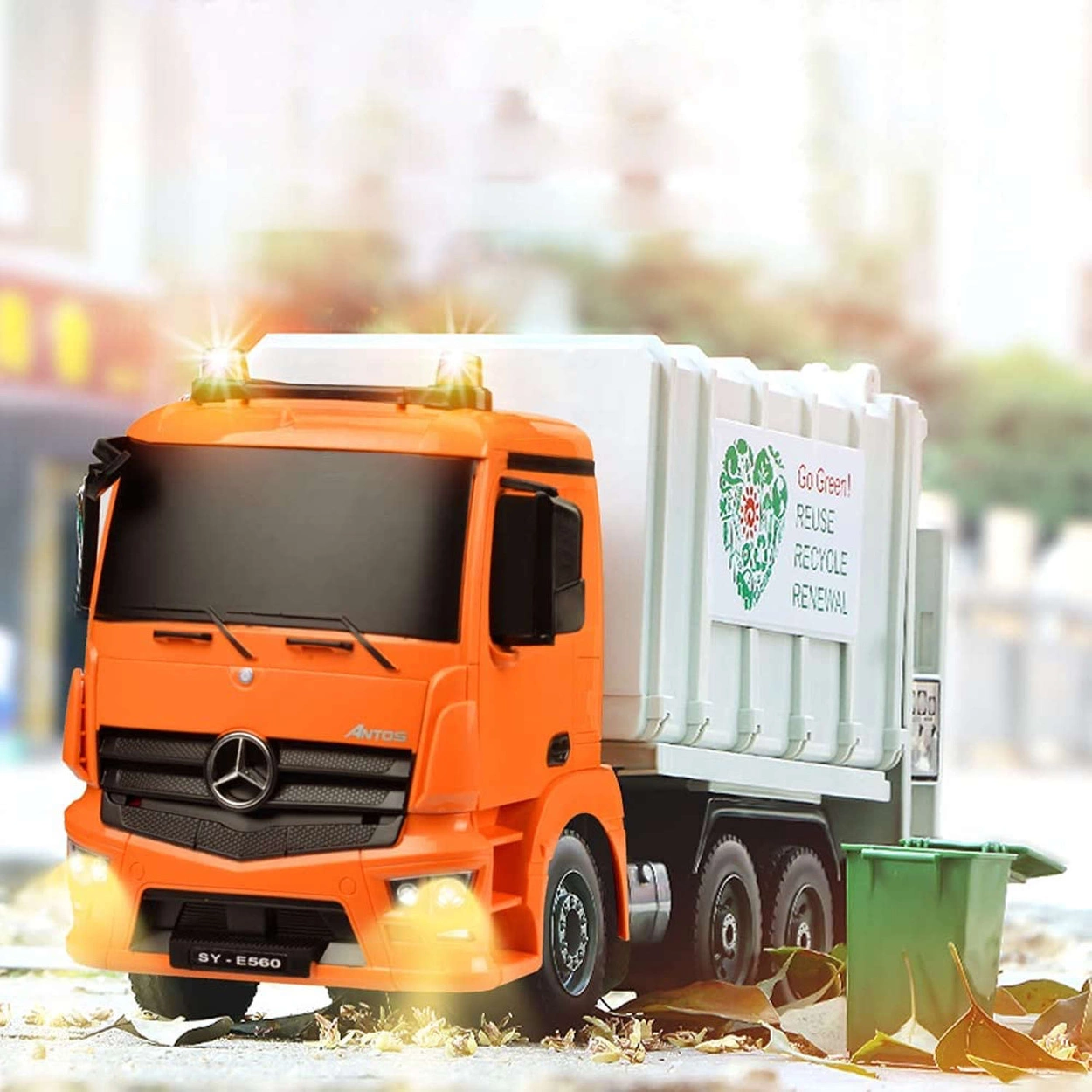 Śmieciarka Zdalnie Sterowana Mercedes Benz Antos