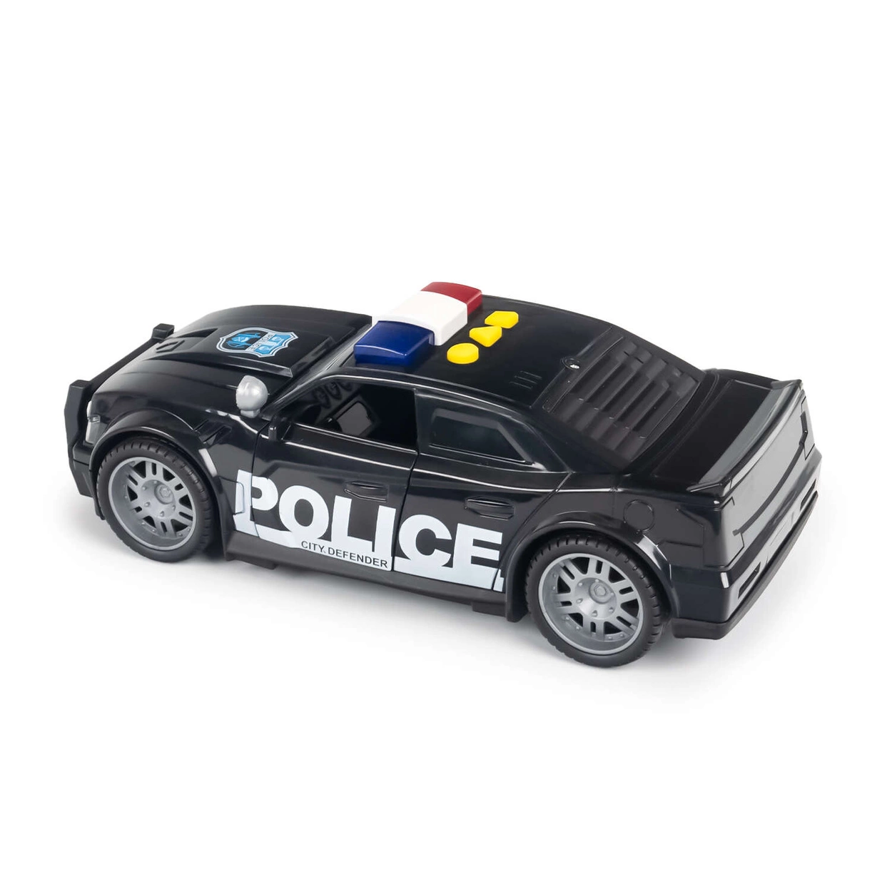 Auto Policyjne Zabawka Czarne 666-12Q w skali 1:14