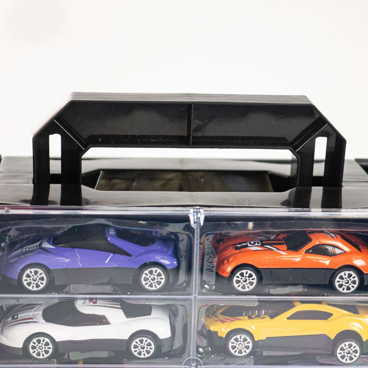 Transporter Ciężarówka na Resoraki 6 Autek Akcesoria Plansza