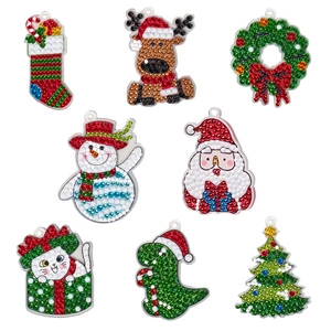 La Manuli Haft Diamentowy dla Dzieci - Świąteczny Zestaw Diamond Painting