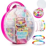 Zestaw Kreatywny do Robienia Biżuterii Bransoletek Walizka