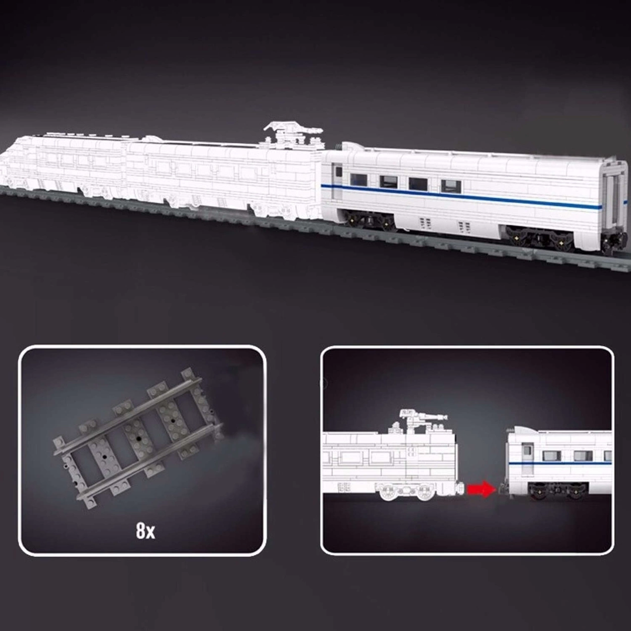 Klocki Technic Wagon Pasażerski 12002CX
