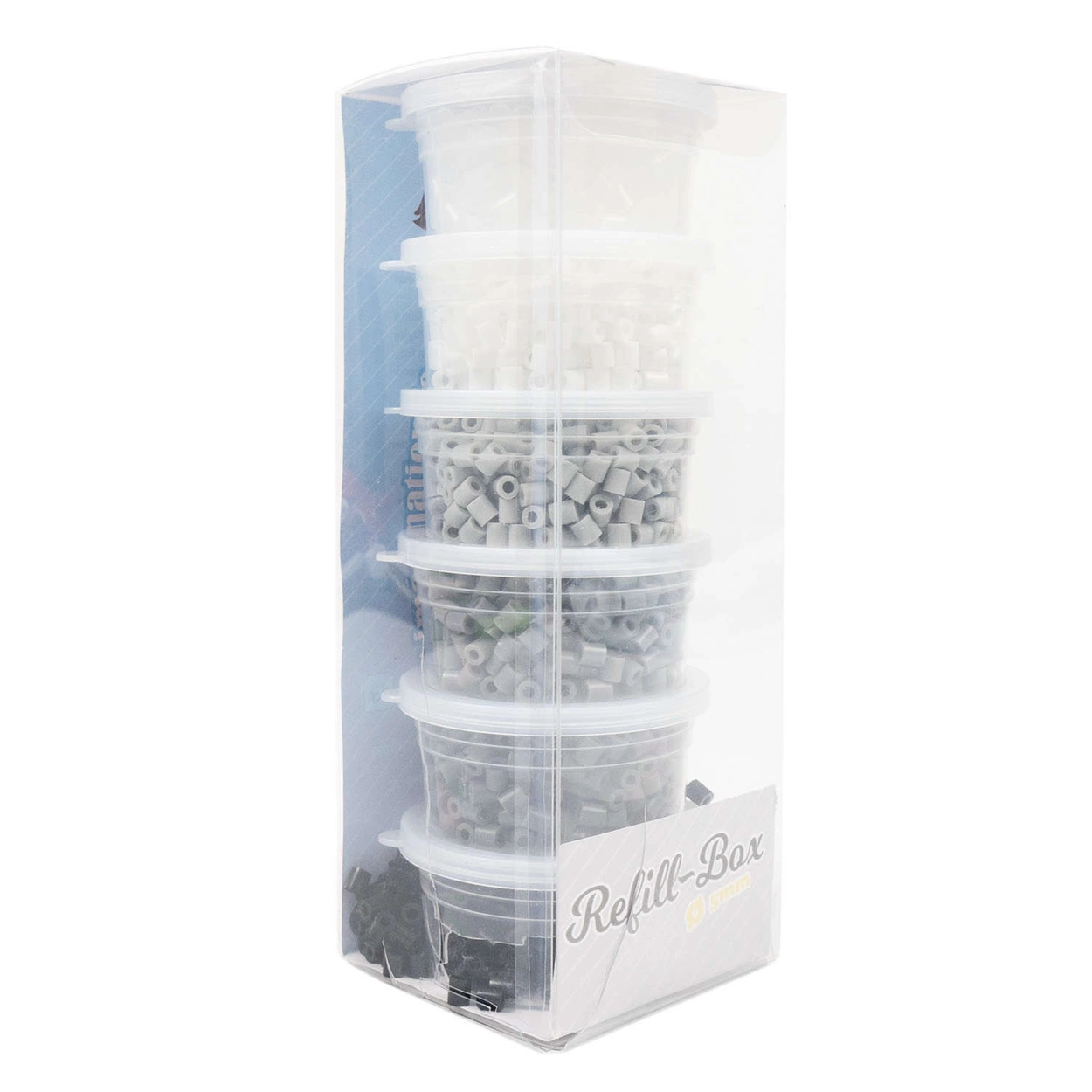 OUTLET KORALIKI DO PRASOWANIA - ODCIENIE CZARNEGO I BIAŁEGO 3000 SZTUK