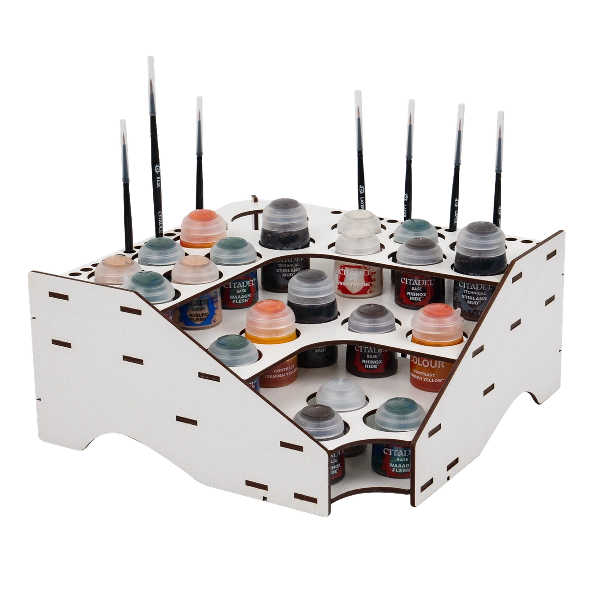 Narożny Organizer Stojak na Farby Citadel Vallejo FolkArt Warhammer 40K