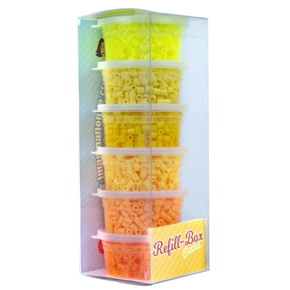 Koraliki do prasowania 3000 szt Odcienie Żółtego