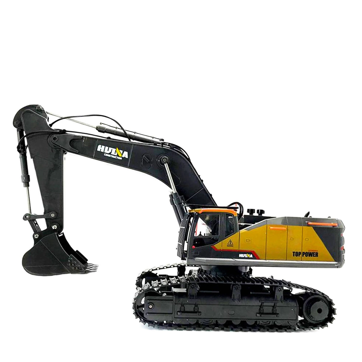 Duża Zdalnie Sterowana Koparka Gąsienicowa RC 1592 Metal