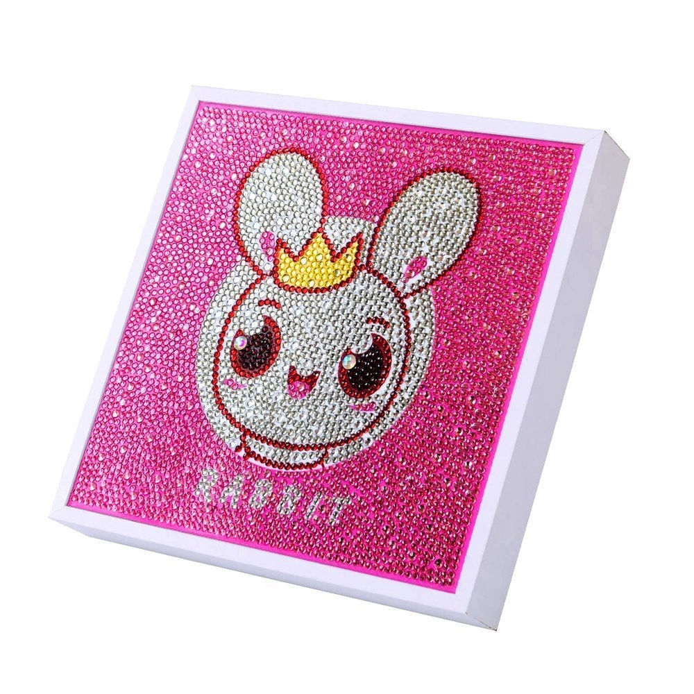 Diamond painting dla dzieci La Manuli Art Królik