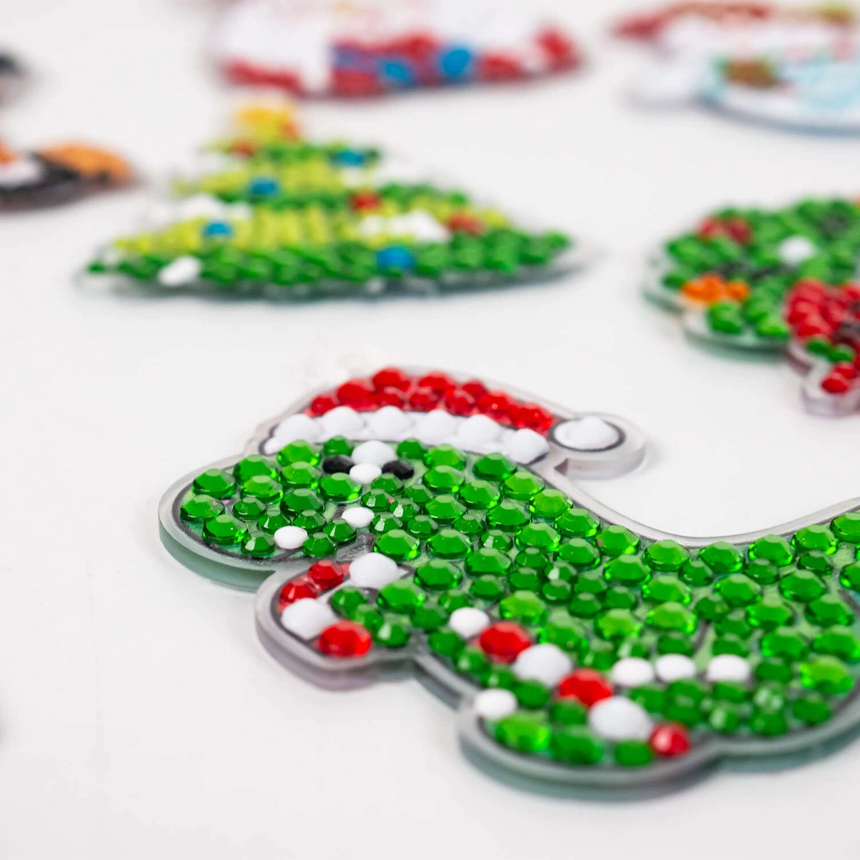 La Manuli Haft Diamentowy dla Dzieci - Świąteczny Zestaw Diamond Painting