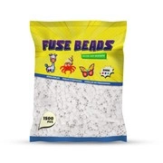 Koraliki do prasowania BIAŁE 1500 szt Benny Beads